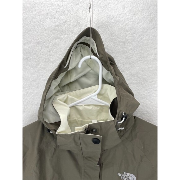 The North Face HyVent Waterproof Windbreaker Women’s Size XS Brown Hooded - Picture 2 of 10